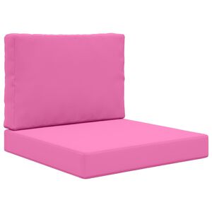 vidaXL Coussin de canap&eacute; d'ext&eacute;rieur Polyester Rose 60 x 60 cm