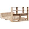 vidaXL Cadre de lit sans matelas 140x190 cm bois de pin massif