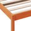 vidaXL Lit de jour sans matelas cire marron 80x200 cm bois pin massif