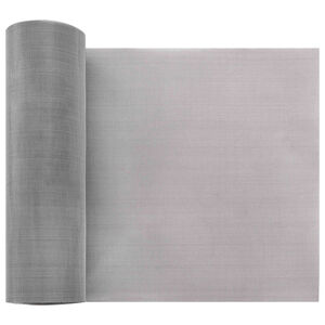 vidaXL &Eacute;cran en maille 20 x 500 cm 60 Mesh Acier Inoxydable 201