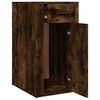 vidaXL Armoire de bureau Ch&ecirc;ne fum&eacute; 40x49x75 cm Bois d'ing&eacute;nierie