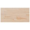 vidaXL Dessus de table 4 pcs 90x45x1,7cm rectangulaire bois pin massif