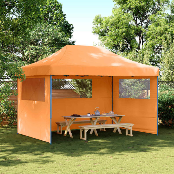 vidaXL Tente de f&ecirc;te Orange 279 x 410 x 315 cm Tissu Oxford