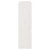 vidaXL Bibliothèque/Séparateur de pièce Blanc 80x30x103,5cm Pin massif