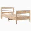vidaXL Cadre de lit sans matelas 100x200 cm bois massif de pin