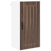 vidaXL Meuble mural LUCCA Ch&ecirc;ne brun 40 x 31 x 80 cm Bois d'ing&eacute;nierie
