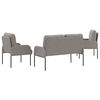 vidaXL Ensembles de canap&eacute;s 3 pcs Taupe 115 x 56 x 80 cm Contreplaqu&eacute;