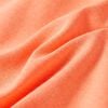 T-shirt enfant &agrave; manches courtes orange n&eacute;on 128