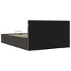 vidaXL Cadre de lit &agrave; rangement hydraulique sans matelas 120x200 cm