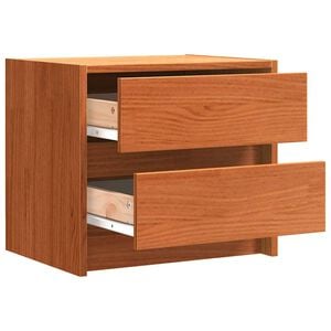 vidaXL Table de chevet 40x31x35,5 cm bois de pin massif