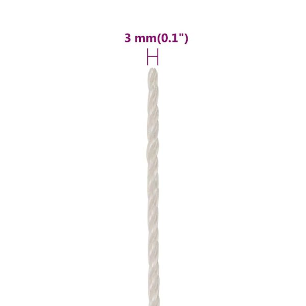 Corde de travail Bleu 16 mm 25 m Polypropylène Maison Chic