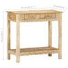 vidaXL Table console 80x35x74 cm Bois de manguier massif