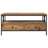 vidaXL Table basse Bois ancien 100 x 51 x 45 cm Bois d'ing&eacute;nierie