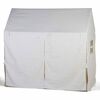 CHILDHOME Housse de cadre de lit maison 150x80x140 cm Blanc
