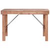 vidaXL Table de salle à manger 120x60x80cm Bois de récupération solide
