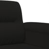 vidaXL Chaise de canap&eacute; noir 60 cm tissu microfibre
