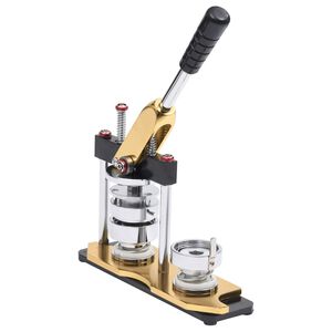 vidaXL Machine &agrave; badges avec cutter circulaire poin&ccedil;on rotatif 44 mm