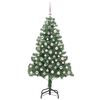 vidaXL Sapin de No&euml;l avec 300 LED avec support Vert 180 cm PVC