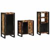 vidaXL Ensemble de mobilier de salle de bain 3 pcs Bois Recycl&eacute; Solide