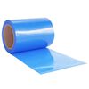 vidaXL Rideau de porte bleu 300 mmx2,6 mm 10 m PVC