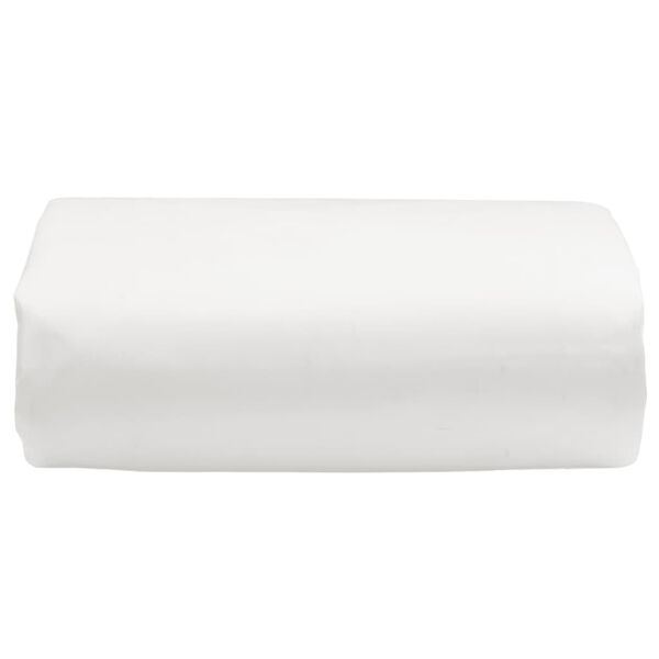 vidaXL Bâche blanc 4x8 m 650 g/m²