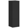vidaXL Supports pour plantes 2 pcs noir 25x25x80 cm bois d'ing&eacute;nierie