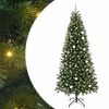 vidaXL Sapin de No&euml;l artificiel avec 300 LED Vert 240 cm PE et PVC