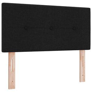 vidaXL Tête de lit avec tête de lit Noir 100 cm Cuir synthétique