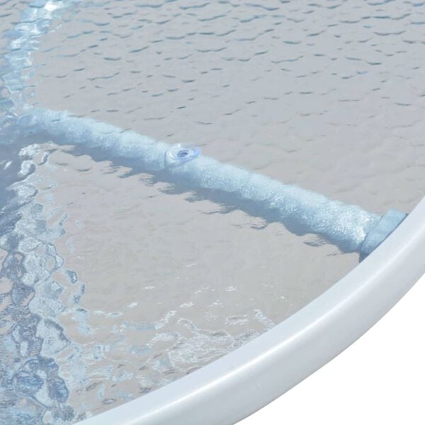 vidaXL Ensemble de bistro 3 pcs Acier Noir