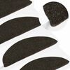 vidaXL Tapis d'escalier auto-adh&eacute;sifs 30 pcs anthracite 56x17x3 cm