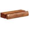 vidaXL Étagères murales 2 pcs 40x17x8 cm bois massif d'acacia