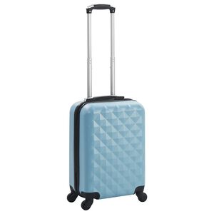 vidaXL Valise rigide Bleu ABS