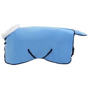 vidaXL Couverture &Eacute;quine Aqua Complet 75 cm Fleece polaire