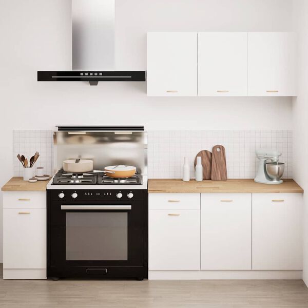 vidaXL Plan de travail de cuisine bois de chêne massif rectangulaire