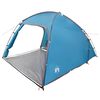 vidaXL Tente Cabane avec toit Bleu 370 x 230 x 185 cm taffetas