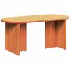 vidaXL Table basse Brun cire 80 x 39,5 x 35 cm Bois de pin massif