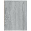 vidaXL Table de chevet sonoma gris 40x30x40 cm bois d'ingénierie