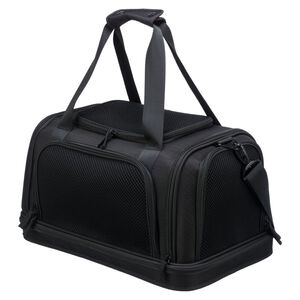 TRIXIE Cage de transport a&eacute;rien pour chiens Plane 44x28x25 cm Noir