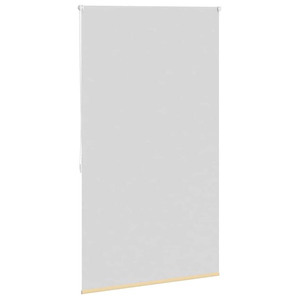 vidaXL Store enrouleur occultant 124,4 x 175 cm, largeur du tissu 120 cm, beige