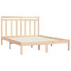 vidaXL Cadre de lit sans matelas 150x200 cm bois massif