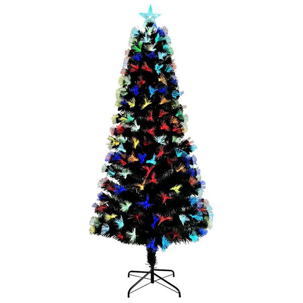 vidaXL Sapin de No&euml;l artificiel avec 250 LED Vert 210 cm PVC