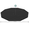 Bestway Couverture de piscine Flowclear 305 cm