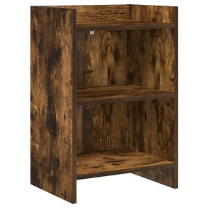 vidaXL Tables de chevet Ch&ecirc;ne fum&eacute; 40 x 30 x 60 cm Bois d'ing&eacute;nierie