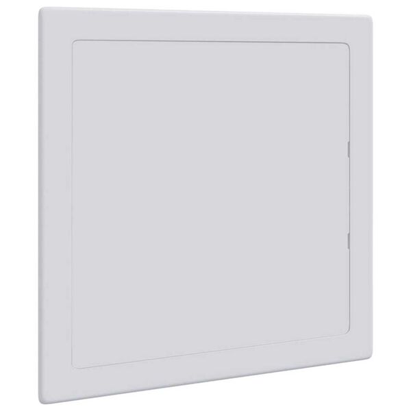 vidaXL Panneaux d'Acc&egrave;s 2 pcs Blanc 20 x 20 cm Plastic ABS