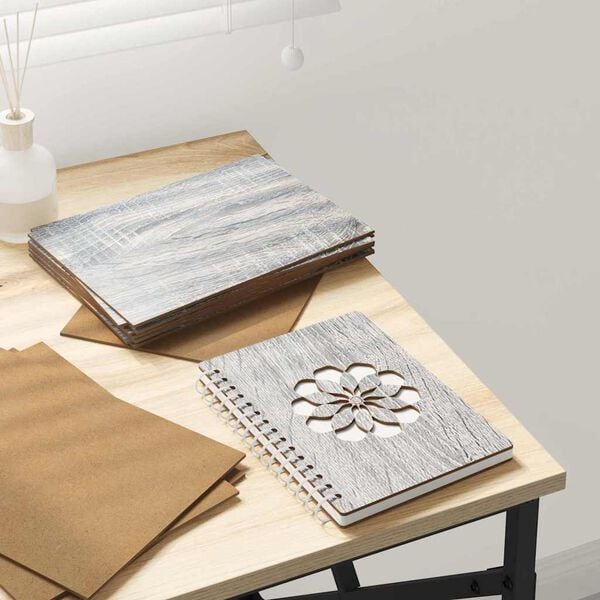 vidaXL Panneaux décoratifs 12 pcs Sonoma gris 15 x 21 x 0.3 cm