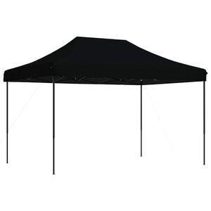 vidaXL Tente de f&ecirc;te 279 x 410 x 315 cm Noir Tissu Oxford