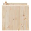 vidaXL Salon de jardin 2 pcs bois de pin massif