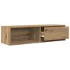vidaXL Meubles TV 2 pcs ch&ecirc;ne artisanal 100x31x25,5 cm bois ing&eacute;nierie