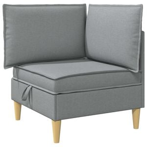 vidaXL Sofa avec rangement Tissu