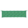 vidaXL Coussins de banc jardin lot de 2 vert 200x50x7 cm tissu Oxford